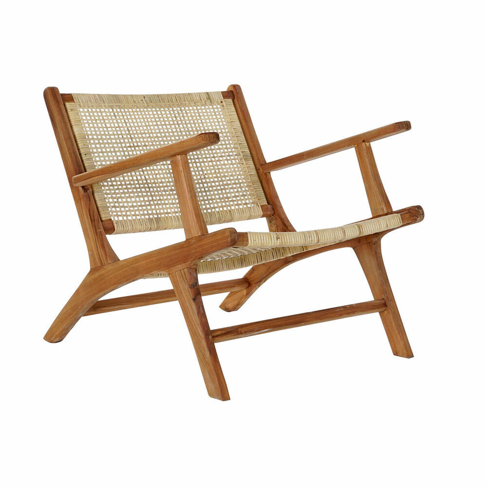 Butaca DKD Home Decor MB-182316 Natural Marrón claro Teca 69 x 78 x 68 cm
