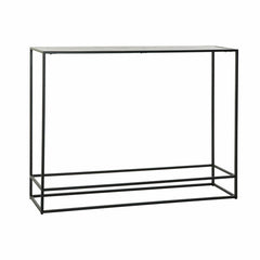 Recibidor DKD Home Decor Negro Dorado 110 x 25 x 84 cm