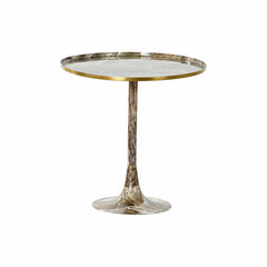 Tavolino Aggiuntivo DKD Home Decor Marrone Dorato 51 x 51 x 51 cm