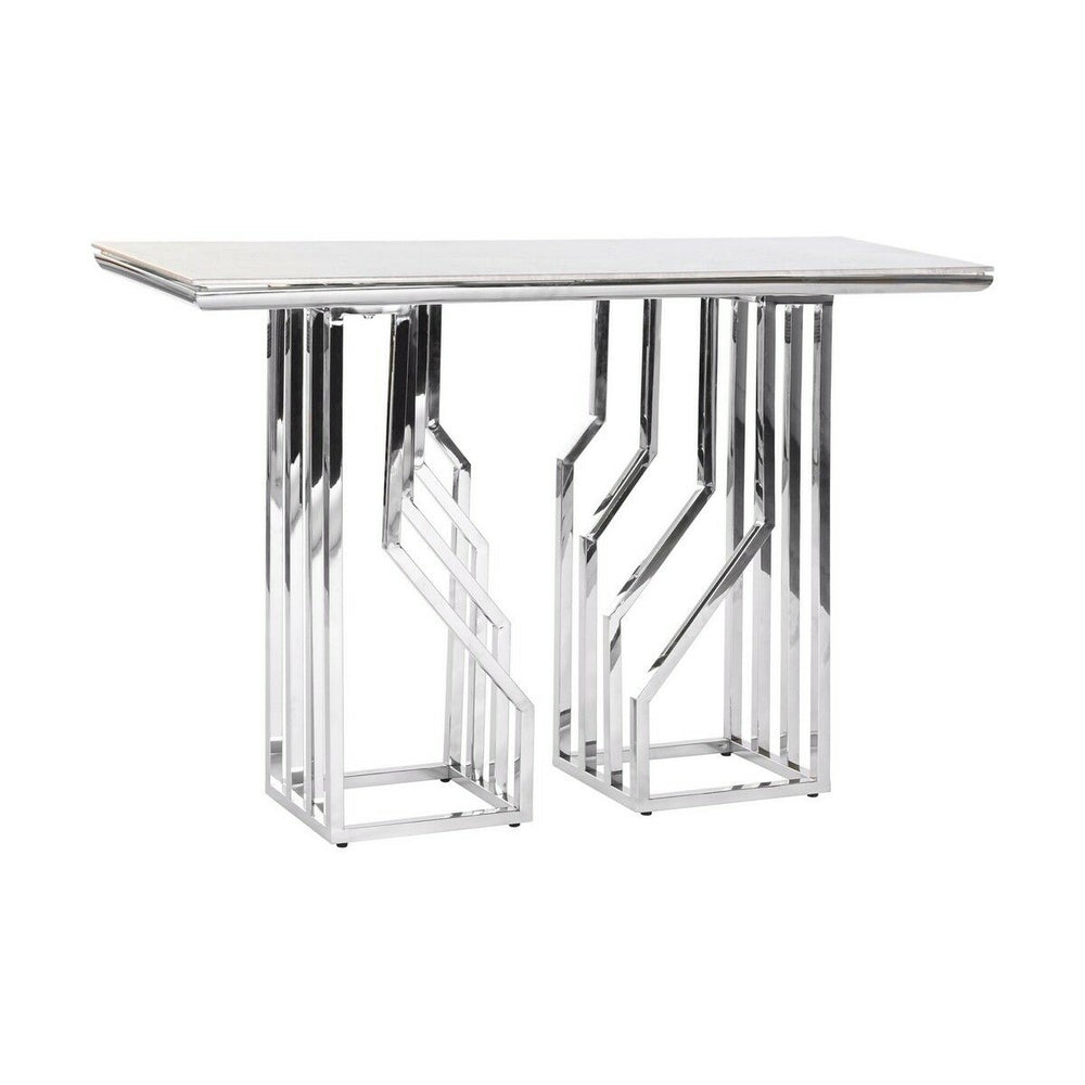 Ingresso DKD Home Decor Bianco Argentato 120 x 40 x 78 cm