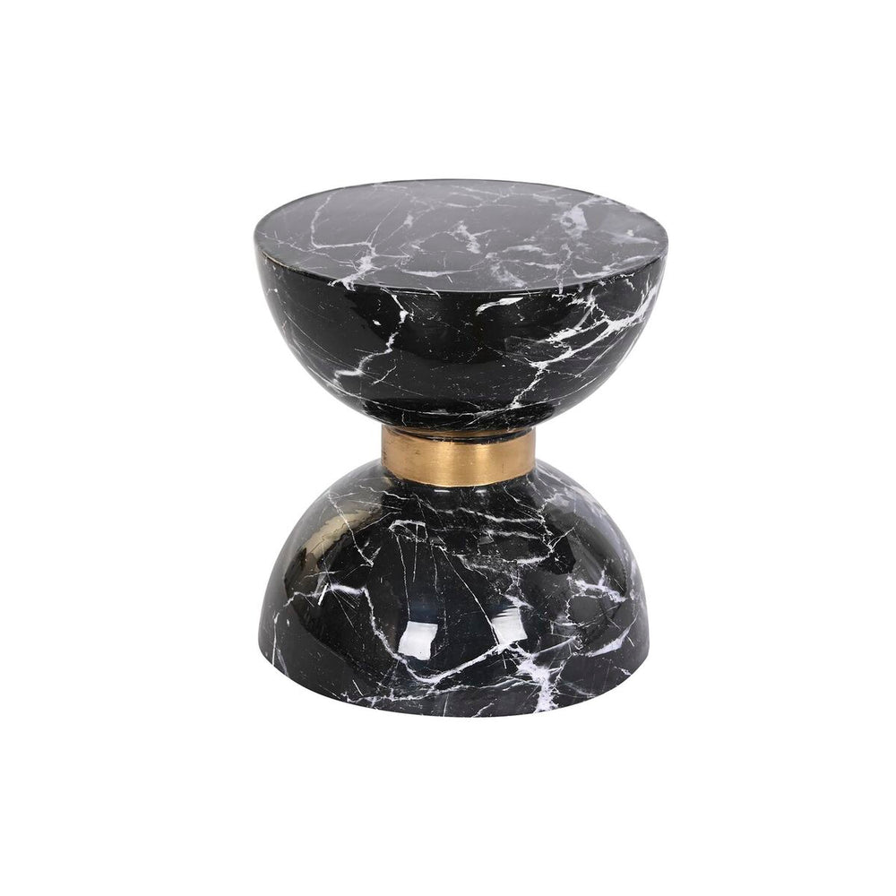 Tavolo aggiuntivo DKD Home Decor 33 x 33 x 35 cm Nero Ferro
