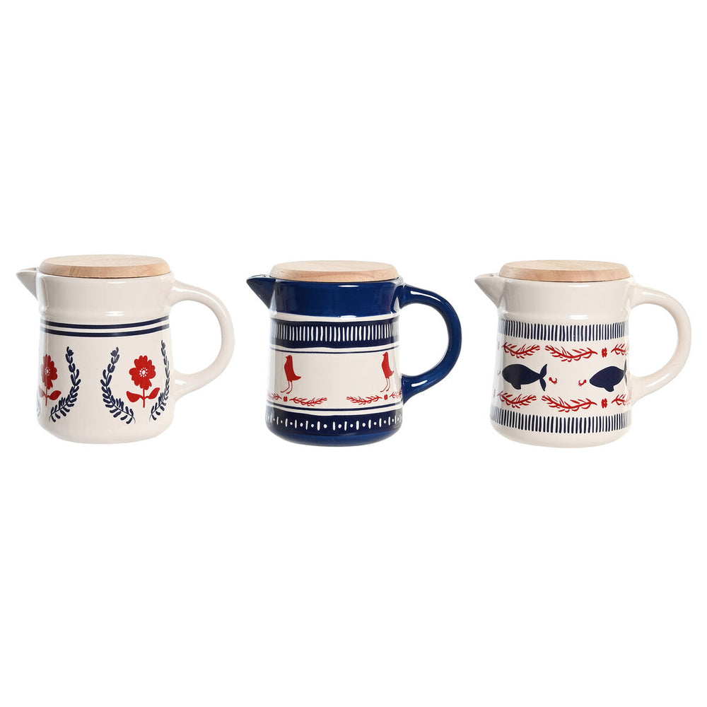 Oil pot for Meat or Fish DKD Home Decor 16 x 11 x 13 cm (3 Units)