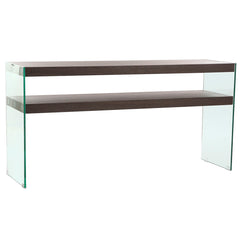 Recibidor DKD Home Decor Marrón Transparente 160 x 45 x 80 cm