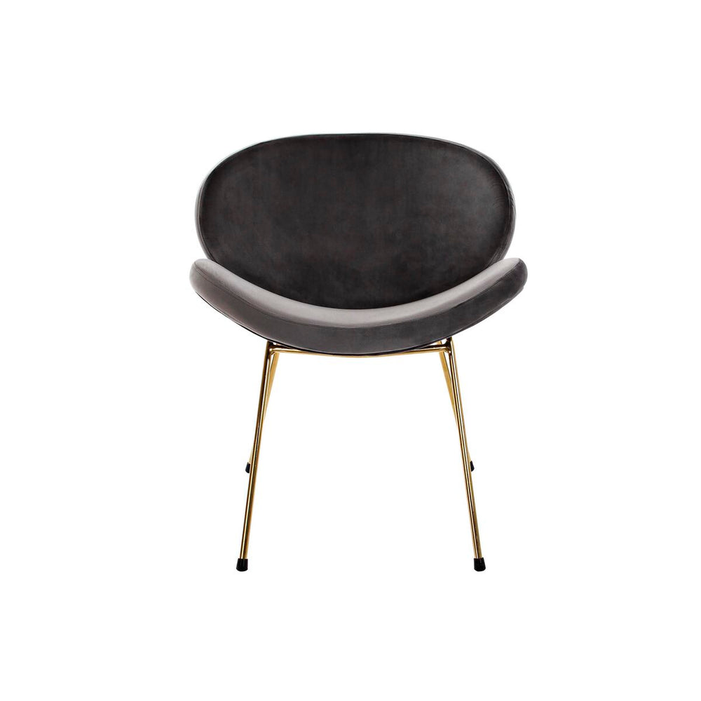 Sedia DKD Home Decor Nero Dorato Poliestere Metallo 62 x 58 x 73 cm