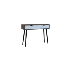 Recibidor DKD Home Decor Blanco Negro Wengue 105 x 35 x 77 cm