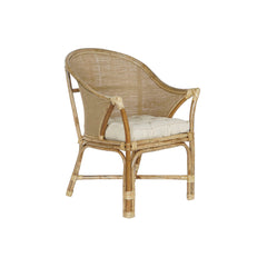 Poltrona da giardino DKD Home Decor Bianco Marrone 66 x 50 x 90 cm 63 x 66 x 88 cm 65 x 63 x 90 cm