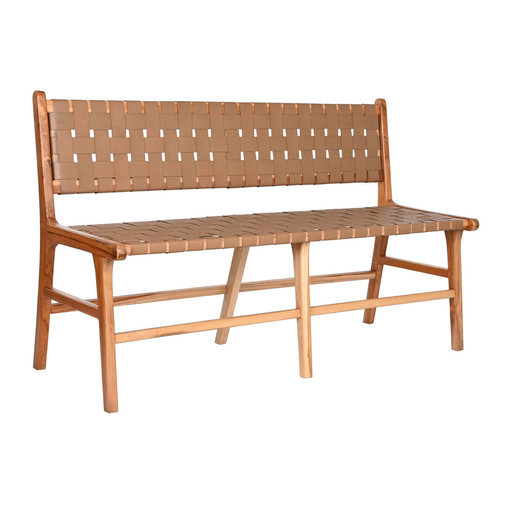Banco DKD Home Decor Beige Colonial 140 x 59 x 89 cm