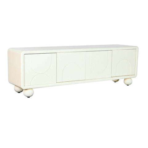 Mobile TV DKD Home Decor Bianco Legno MDF 160 x 37 x 50 cm