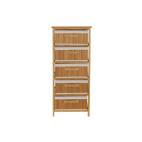 Cassettiera DKD Home Decor Naturale Bambù Legno di paulownia 42 x 32 x 98 cm
