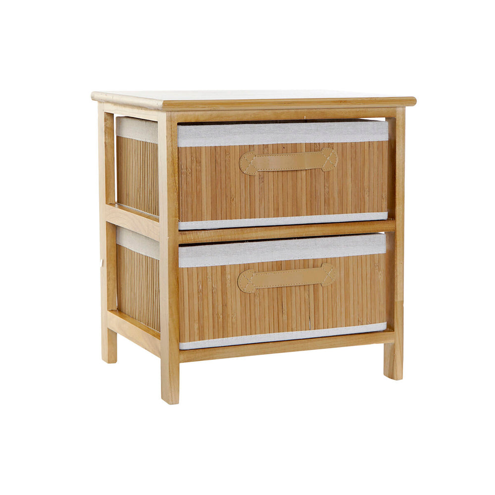 Chest of drawers DKD Home Decor Natural Bamboo Paolownia wood 42 x 32 x 45 cm