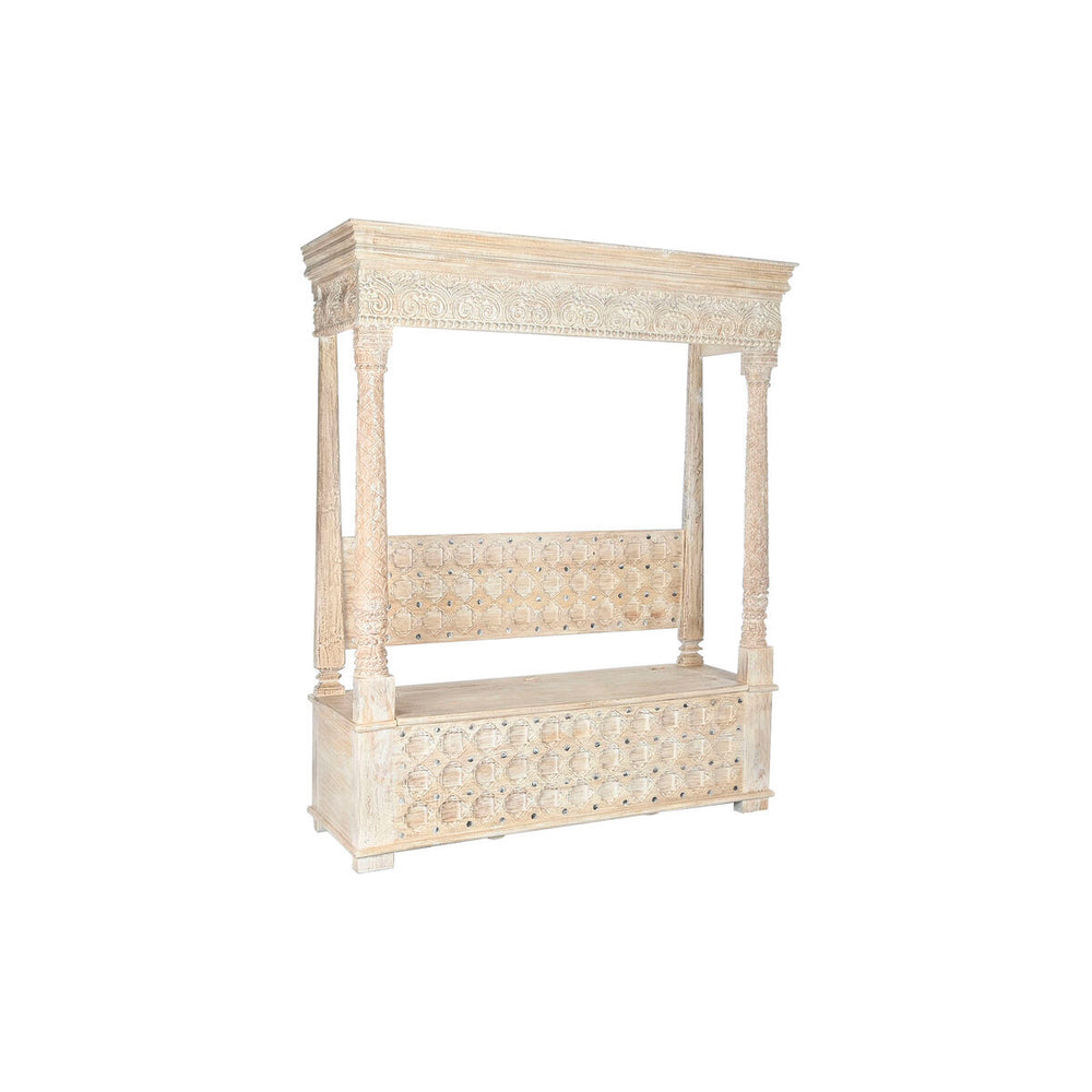 Panca Home ESPRIT Naturale Legno di mango Indiano 190 X 54 X 215 CM