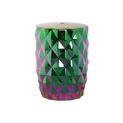 Tavolo aggiuntivo Home ESPRIT Multicolore Porcellana 33 x 33 x 45 cm