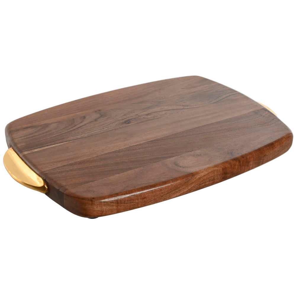 Tagliere Home ESPRIT Dorato Naturale 40,5 X 26,6 X 4,5 CM