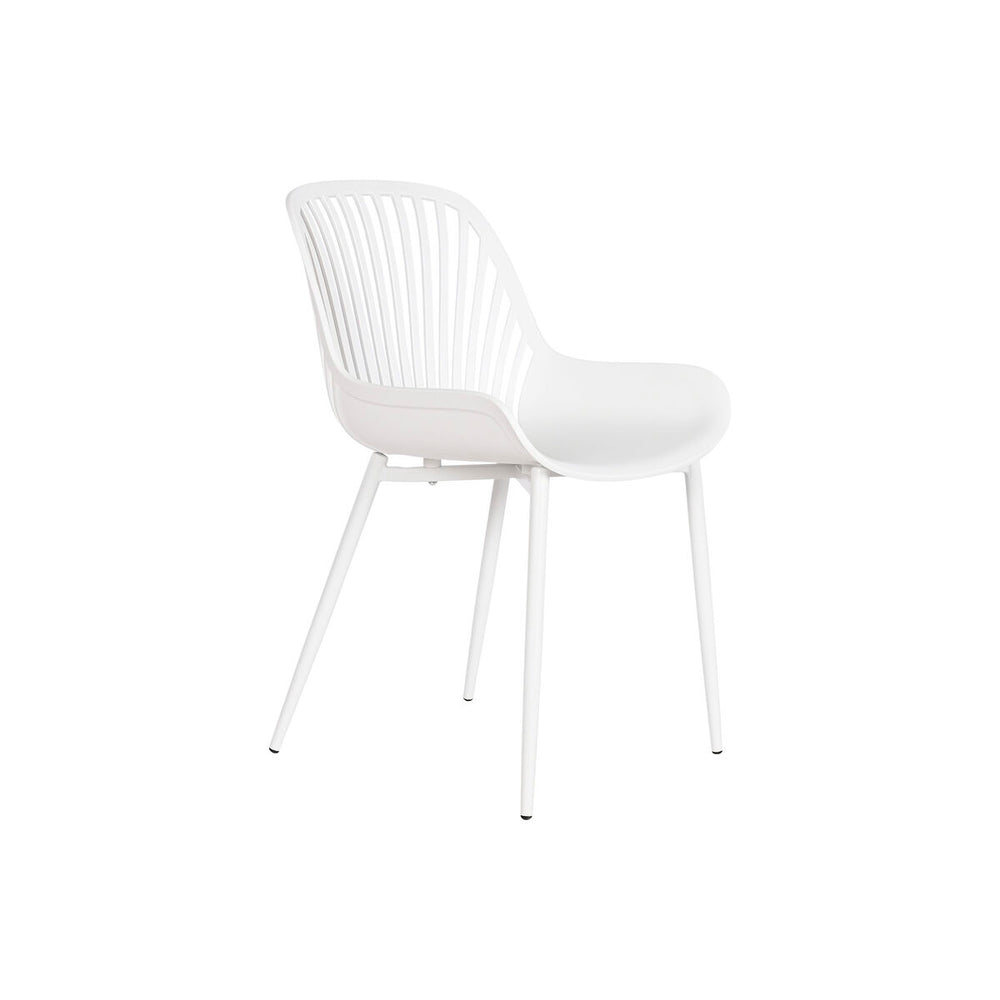 Sedia Home ESPRIT Bianco 50,5 x 55 x 82 cm