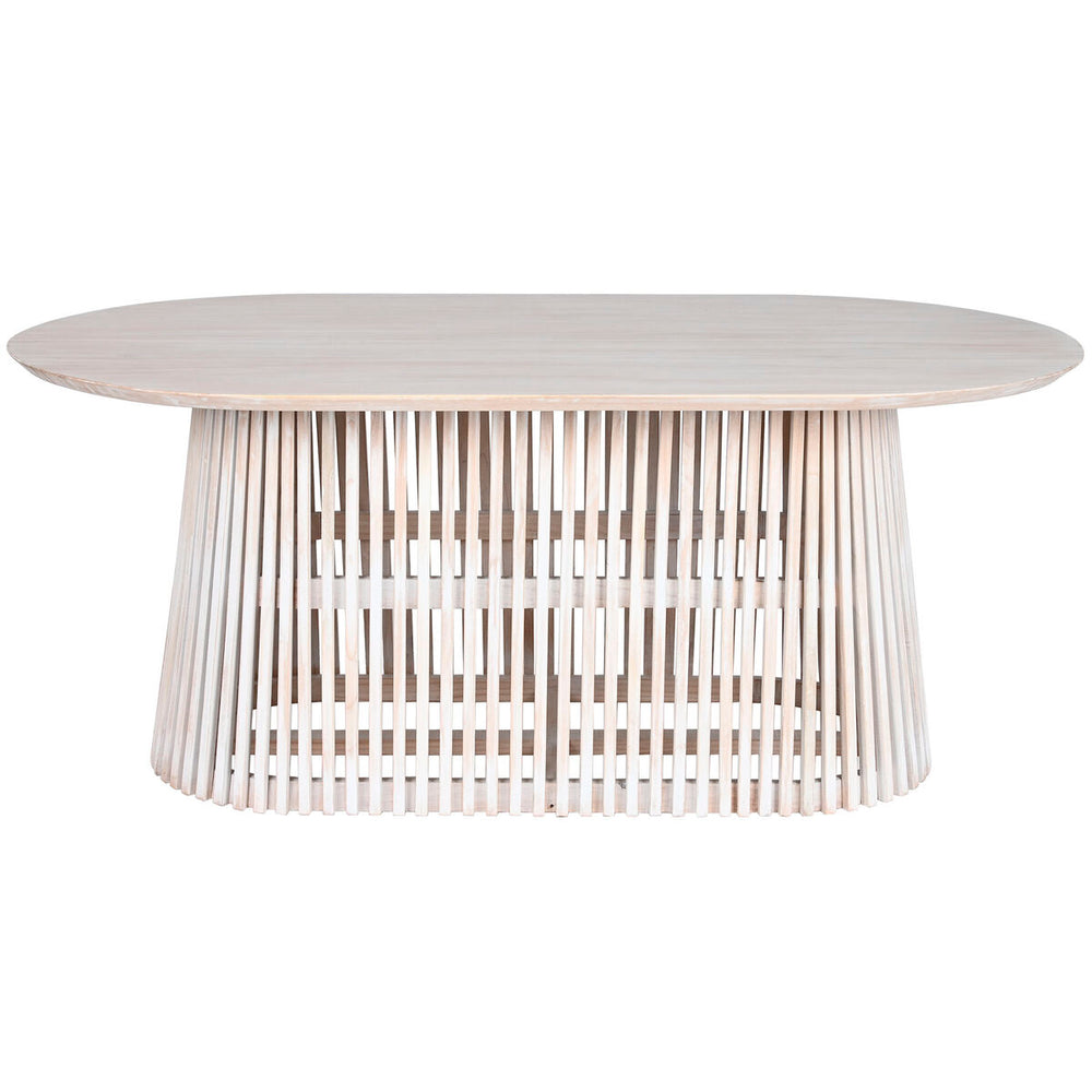 Tavolo da Pranzo Home ESPRIT Bianco legno di mindi 180 x 100 x 75 cm