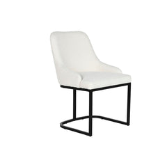 Sedia da Sala da Pranzo Home ESPRIT Bianco Nero 54 x 61 x 82,5 cm