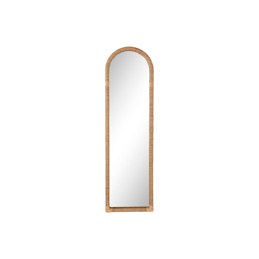 Wall mirror Home ESPRIT Natural Scandi 48,5 x 4,5 x 170 cm