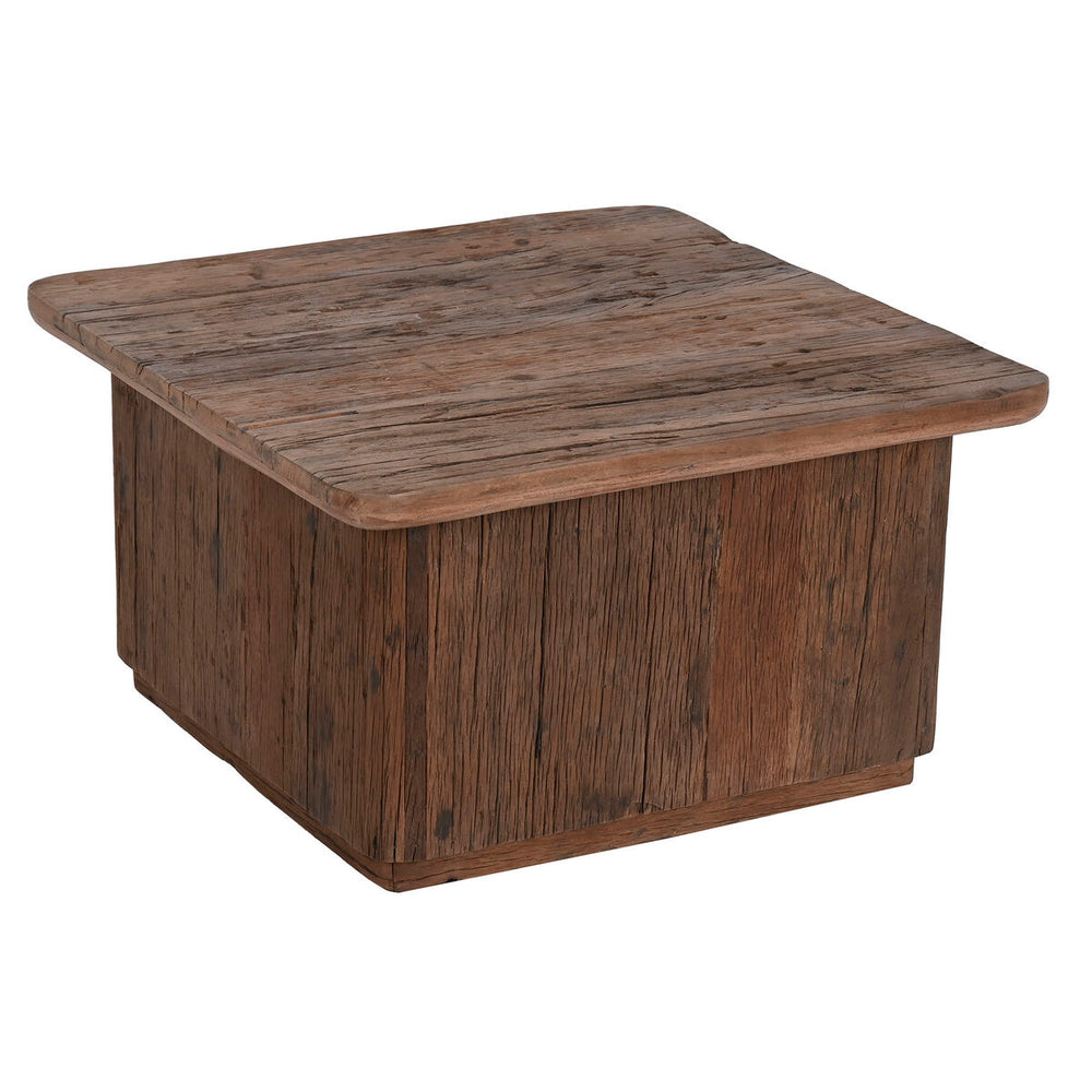 Tavolino da Caffè Home ESPRIT Marrone Legno 70 x 70 x 39 cm
