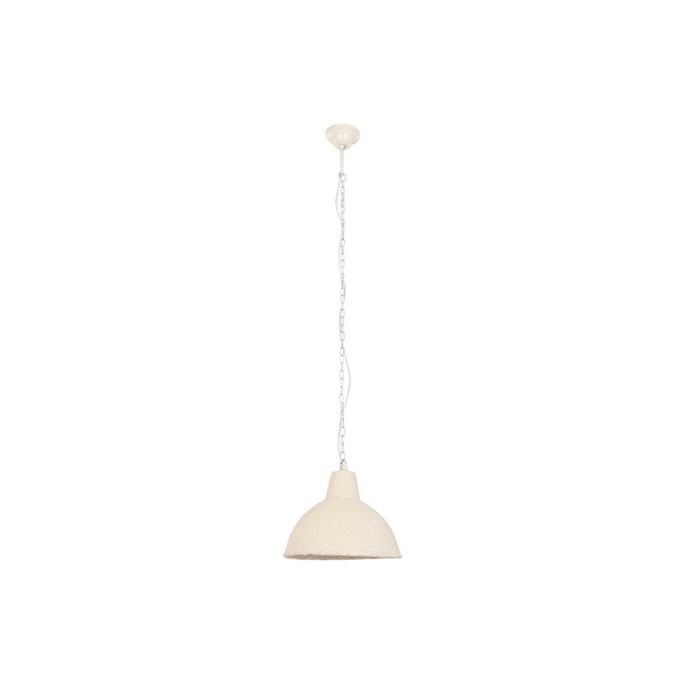 Lampadario Home ESPRIT Bianco Carta Ferro 50 W 33 x 33 x 26 cm