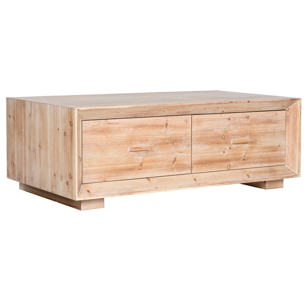 Centre Table Home ESPRIT Natural Fir wood MDF Wood 130 x 70 x 46 cm