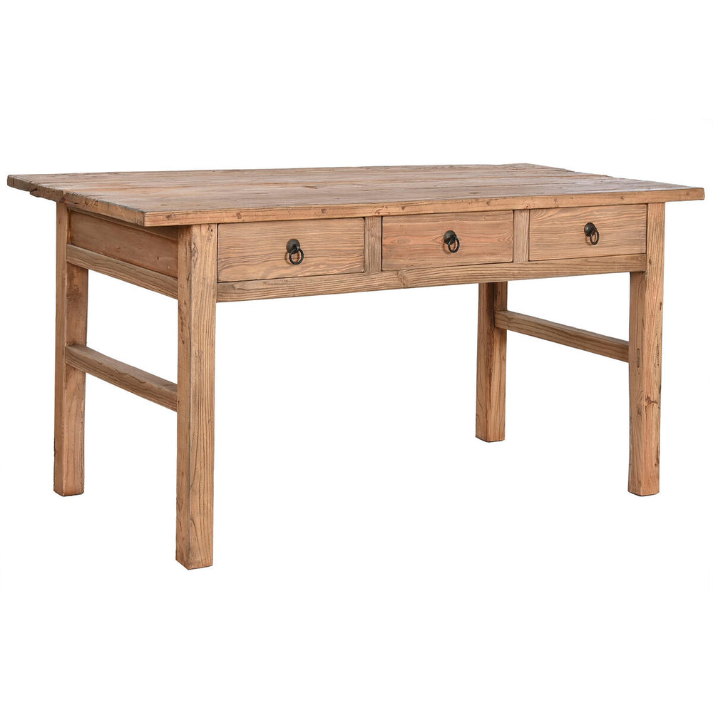 Tavolo aggiuntivo Home ESPRIT Naturale Legno di olmo 169 x 75 x 85 cm