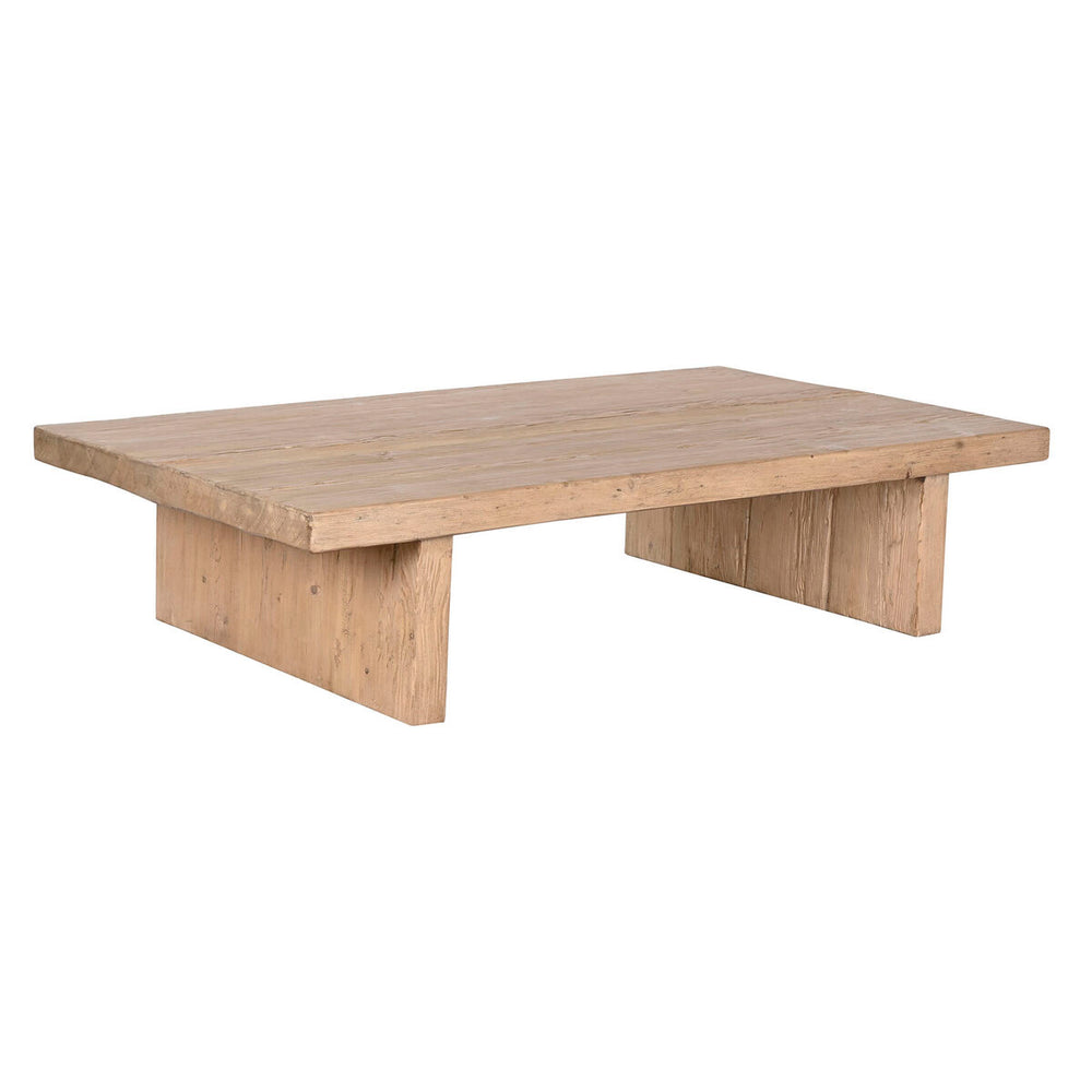 Mesa de Centro Home ESPRIT Natural Madera de olmo 170 x 100 x 40 cm