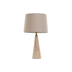 Lampada da tavolo Home ESPRIT Beige Lino Marmo 35 x 35 x 64 cm