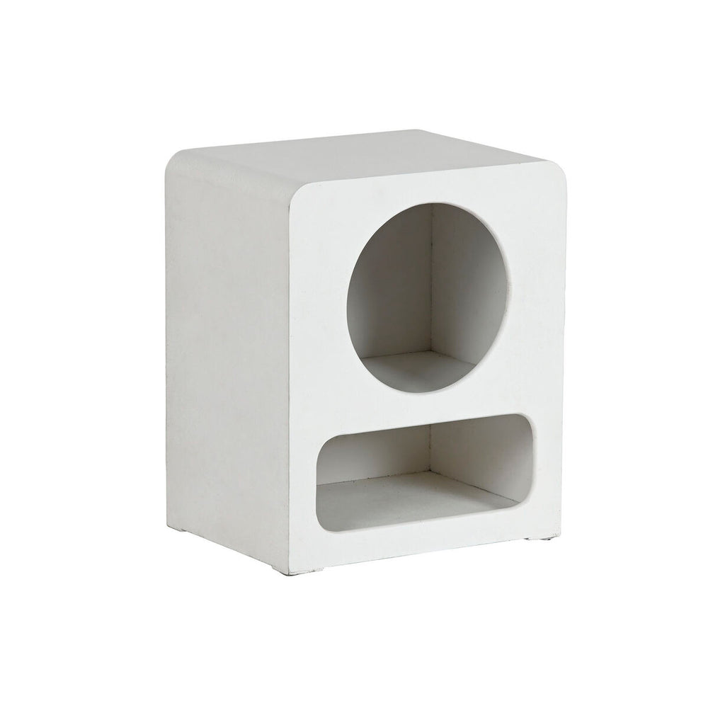 Comodino Home ESPRIT Bianco Legno MDF 40 x 30 x 48 cm