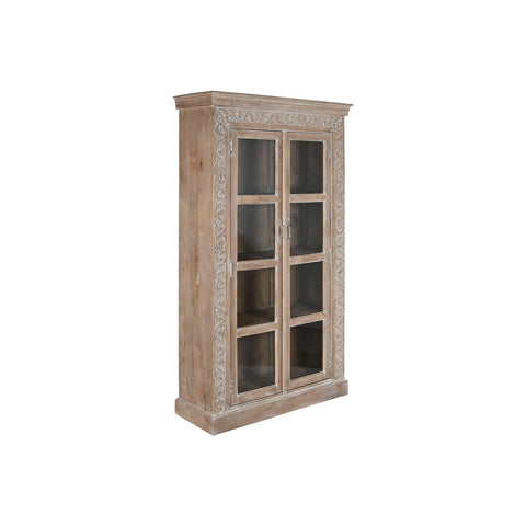 Stand Espositore Home ESPRIT Bianco Legno di mango 120 X 44 X 210 cm