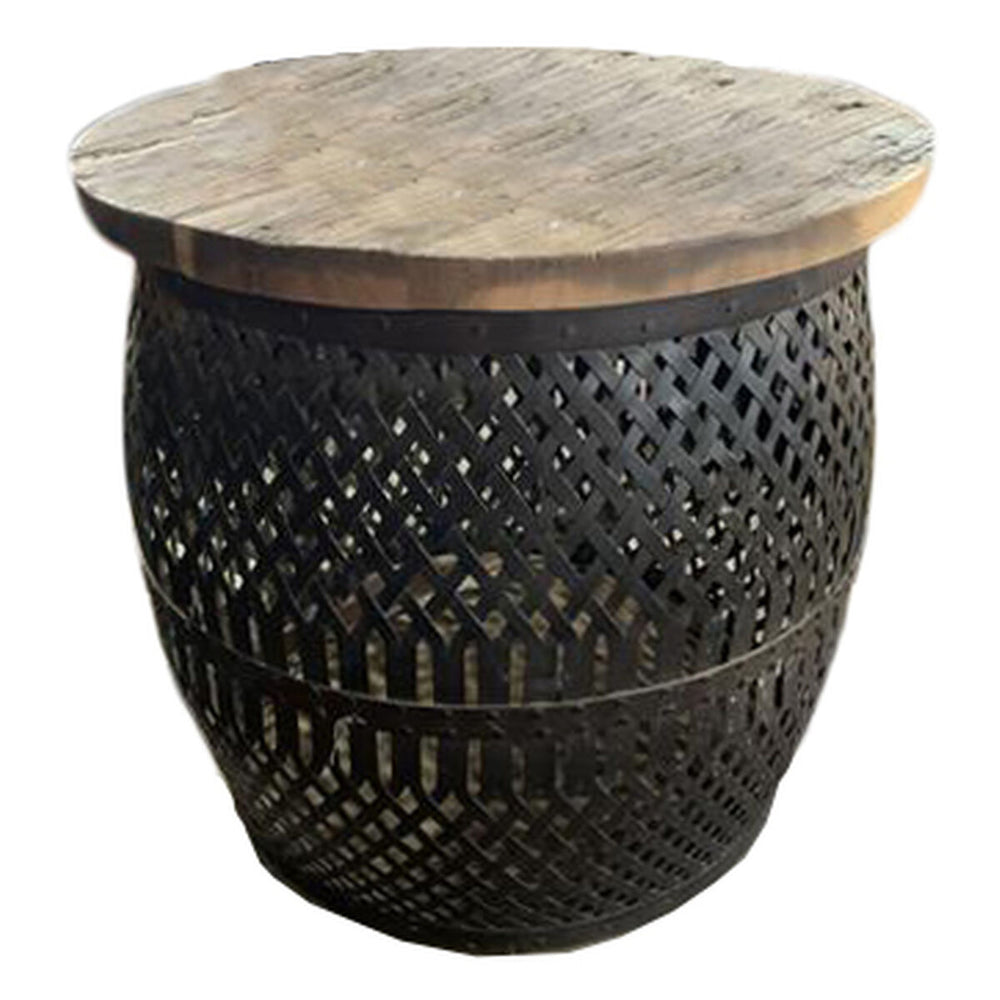 Tavolo aggiuntivo Home ESPRIT Naturale 58 x 58 x 55 cm