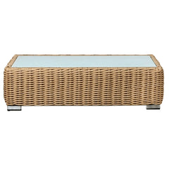 Tavolino da Caffè Home ESPRIT Beige Marrone Chiaro 110 x 60 x 35 cm