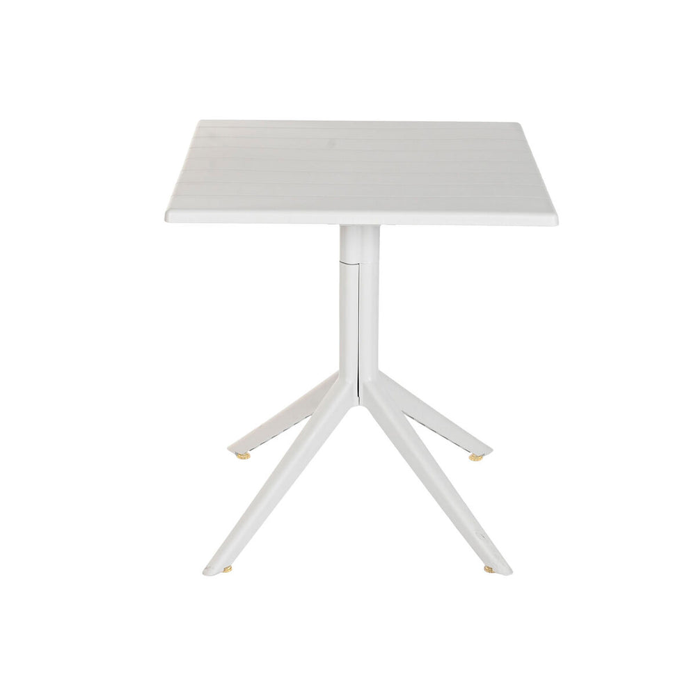 Mesa de Comedor Home ESPRIT Gris Metal Polipropileno 70 x 70 x 75 cm