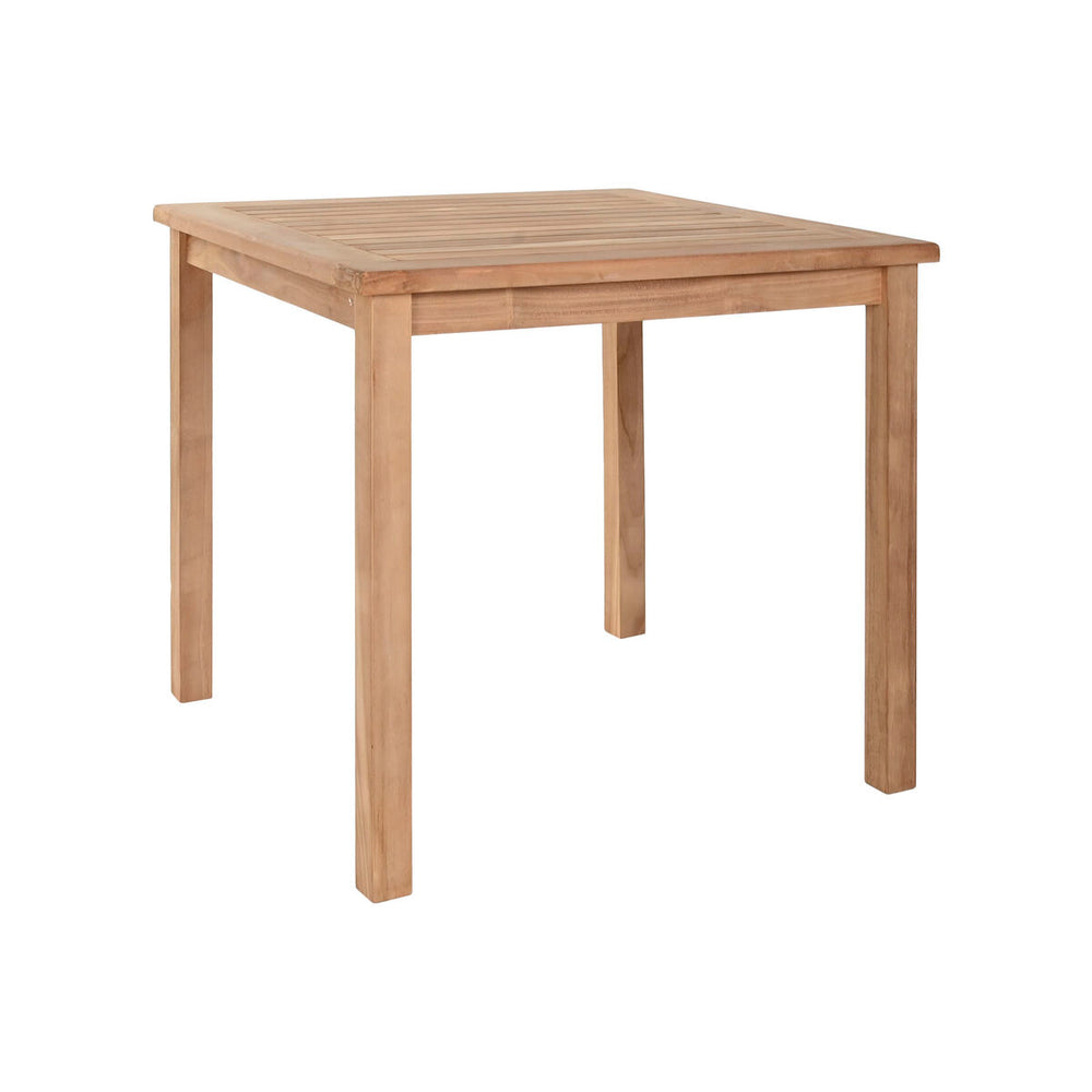 Tavolo da Pranzo Home ESPRIT Marrone Teca 80 x 80 x 77 cm