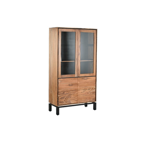 Stand Espositore Home ESPRIT Marrone Nero Teca Acacia 100 x 40 x 185 cm