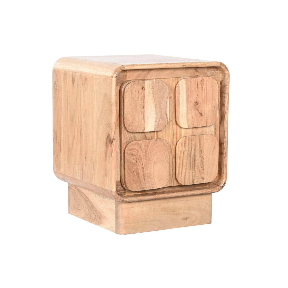 Comodino Home ESPRIT Naturale 40 x 40 x 50 cm