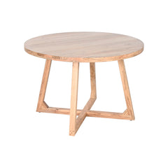 Mesa de Comedor Home ESPRIT Acacia 115 x 115 x 76 cm