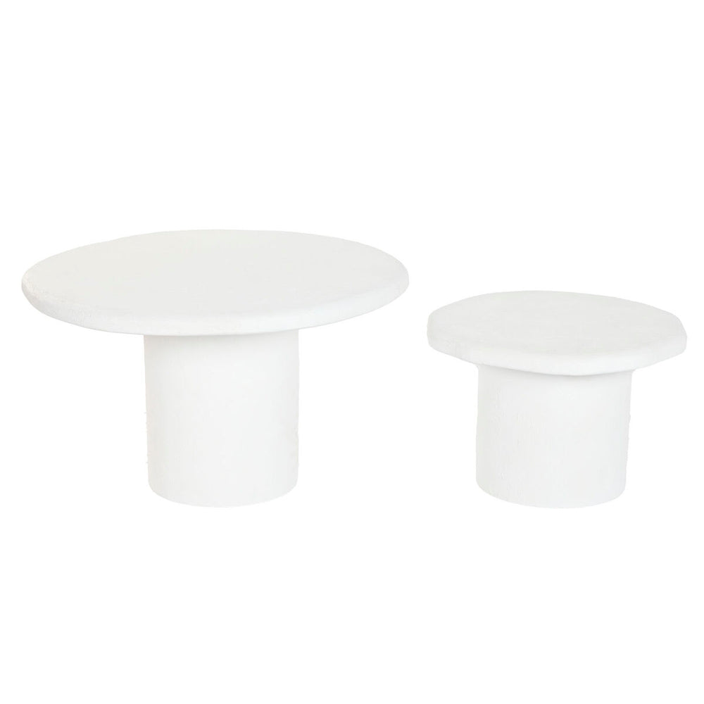 Set di 2 tavoli Home ESPRIT 75 x 75 x 35 cm