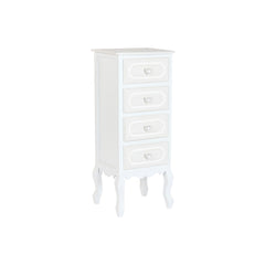 Cassettiera Home ESPRIT Bianco Romantico 40 x 36 x 100 cm