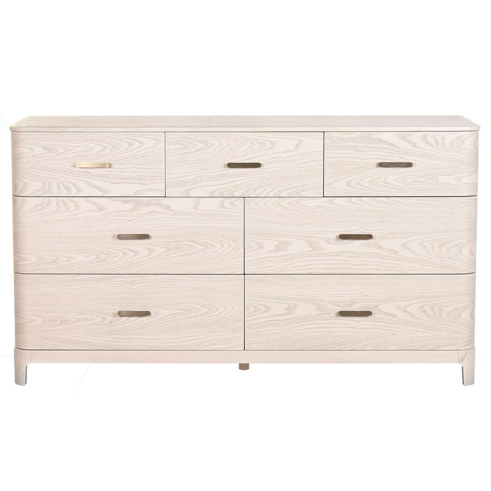 Cassettiera Home ESPRIT Grigio chiaro 165 x 48,3 x 92,5 cm