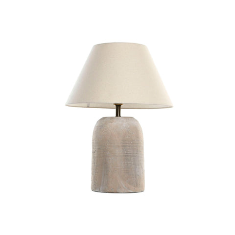 Desk lamp Home ESPRIT Beige Grey 50 W 220 V