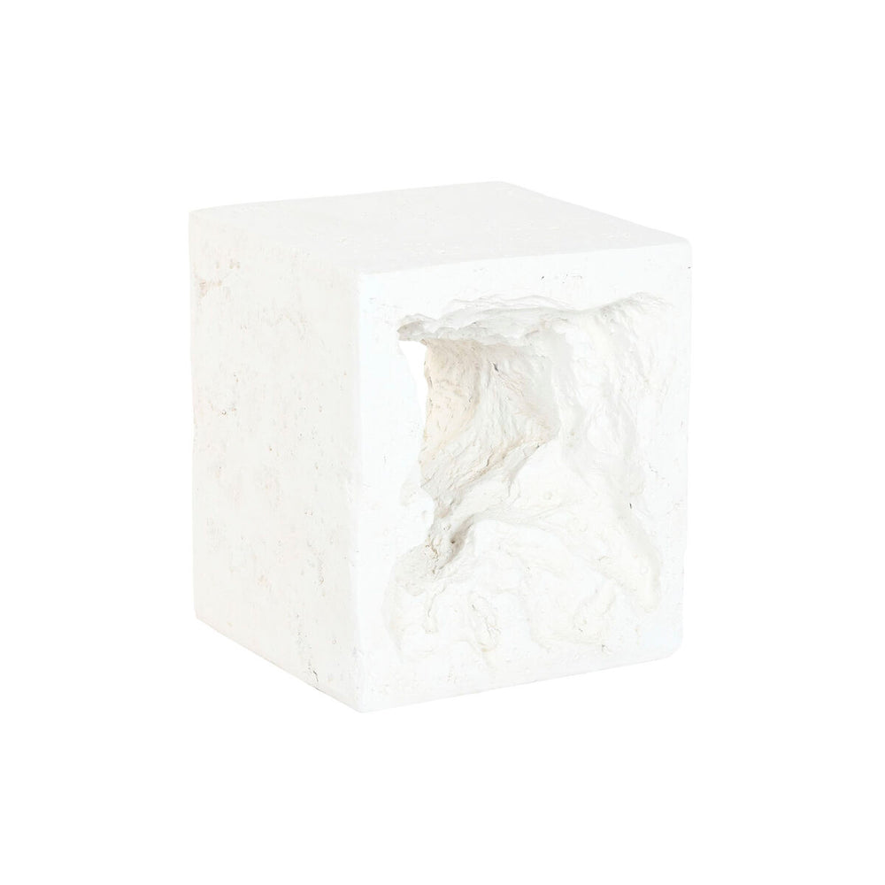 Tavolo aggiuntivo Home ESPRIT Bianco 40 x 40 x 46 cm