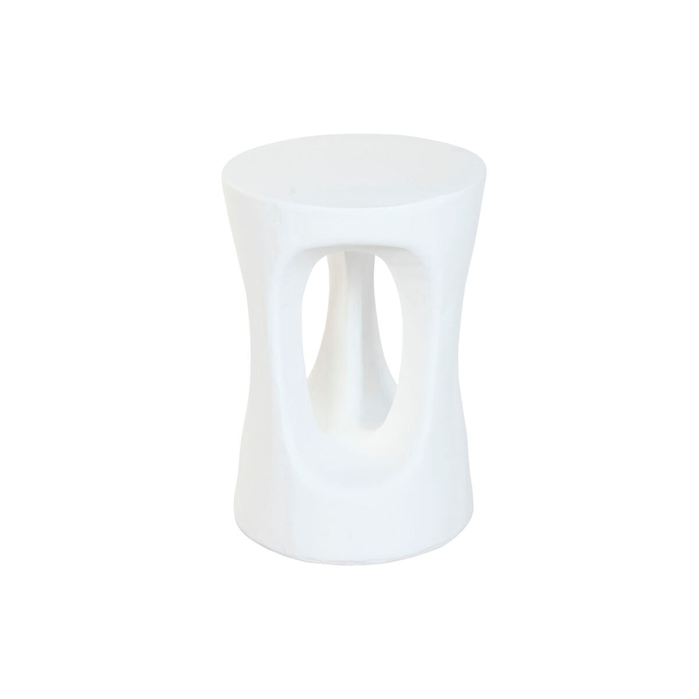 Mesa auxiliar Home ESPRIT Blanco 35,5 x 35,5 x 51 cm