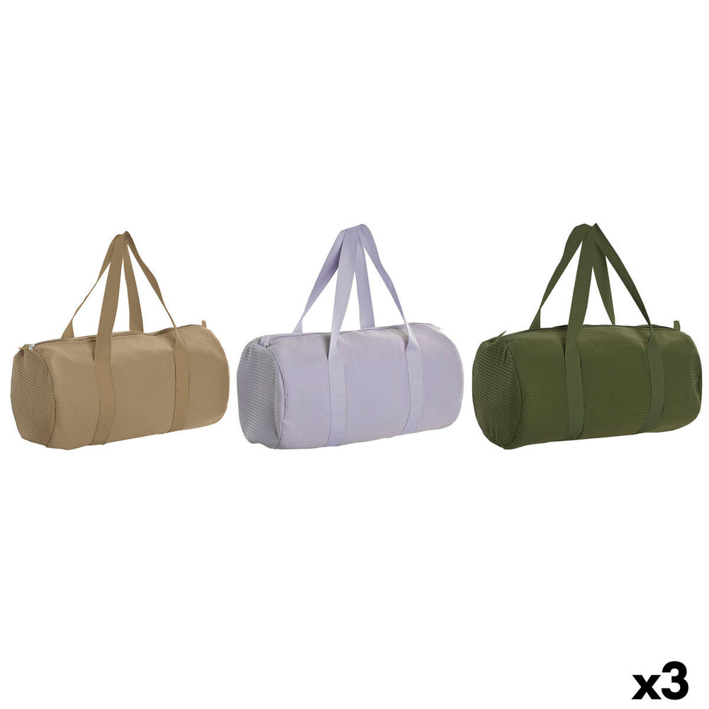 Borsa Donna Home ESPRIT Verde Beige Lilla 50 x 26 x 26 cm (3 Unità)