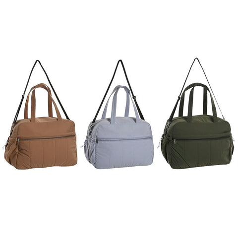 Borsa Donna Home ESPRIT Verde Beige Lilla 42 x 19 x 30 cm (3 Unità)