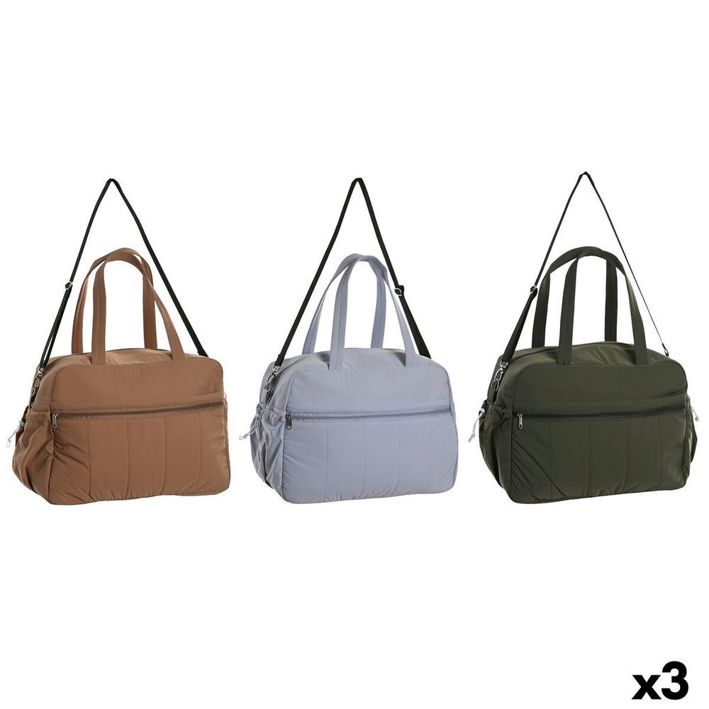 Women's Handbag Home ESPRIT Green Beige Lilac 42 x 19 x 30 cm (3 Units)
