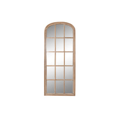 Specchio da parete Home ESPRIT Naturale Finestra Decapaggio 70,5 x 4 x 170,5 cm
