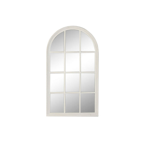 Specchio da parete Home ESPRIT Bianco Finestra 80 x 4 x 140 cm
