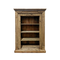 Shelves Home ESPRIT Natural Teak 120 x 50 x 180 cm