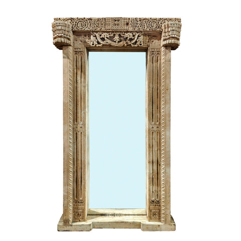Espejo de pared Home ESPRIT Natural