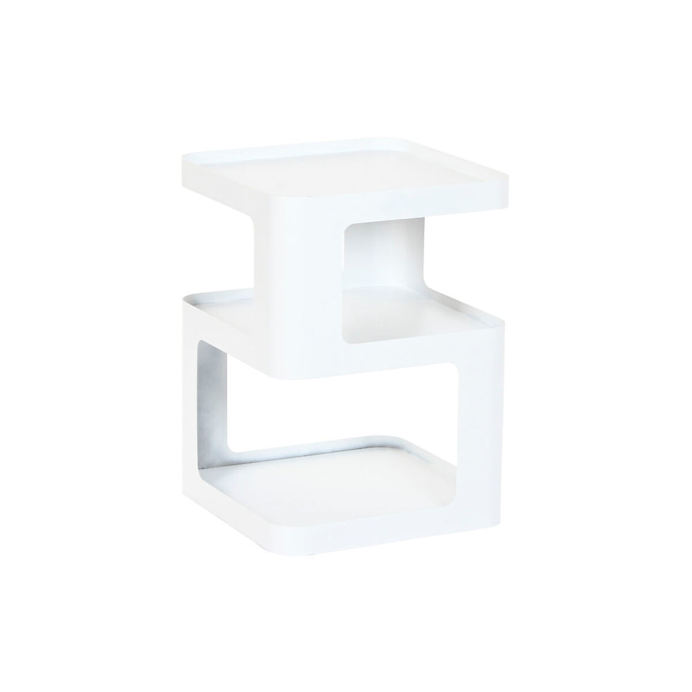 Tavolo aggiuntivo Home ESPRIT Bianco 40 x 40 x 54 cm